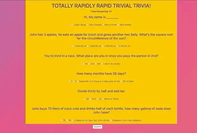 Trivia Game GIF